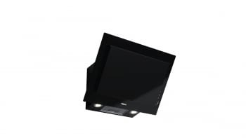 Campana decorativa vertical Teka DVT 68660 TBS (112930039) en Cristal Negro, de 60cm a 698 m³/h | Sistema aspiración Dual y Perimetral "Contour"  | Clase A+ - 5