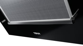 Campana decorativa vertical Teka DVT 68660 TBS (112930039) en Cristal Negro, de 60cm a 698 m³/h | Sistema aspiración Dual y Perimetral "Contour"  | Clase A+ - 11