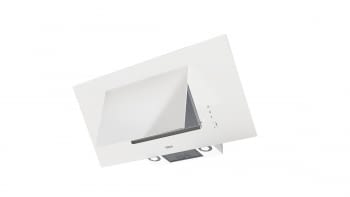 Campana decorativa vertical Teka DVT 98660 TBS (112930044) en Cristal Blanco, de 90cm a 698 m³/h | Sistema aspiración "Contour"  | Clase A+ - 10