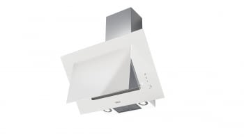 Campana decorativa vertical Teka DVT 78660 TBS (112930042) en Cristal Blanco, de 70cm a 698 m³/h | Función FreshAir | Sistema aspiración "Contour"  | Clase A+ - 8