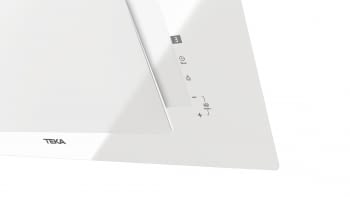 Campana decorativa vertical Teka DVT 78660 TBS (112930042) en Cristal Blanco, de 70cm a 698 m³/h | Función FreshAir | Sistema aspiración "Contour"  | Clase A+ - 12