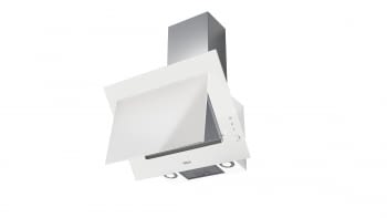 Campana decorativa vertical Teka DVT 68660 TBS (112930040) en Cristal Blanco, de 60cm a 698 m³/h | Función FreshAir | Sistema aspiración "Contour"  | Clase A+ - 8