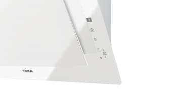 Campana decorativa vertical Teka DVT 68660 TBS (112930040) en Cristal Blanco, de 60cm a 698 m³/h | Función FreshAir | Sistema aspiración "Contour"  | Clase A+ - 11