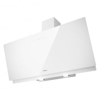 Campana decorativa vertical Teka DVN 94030 TTC (112950009) en Cristal Blanco, de 90 cm a 425 m³/h | Sistema aspiración Perimetral - 2