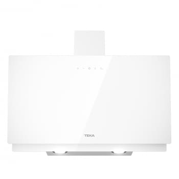 Campana decorativa vertical Teka DVN 74030 TTC (112950007) en Cristal Blanco, de 70 cm a 425 m³/h | Sistema aspiración Perimetral