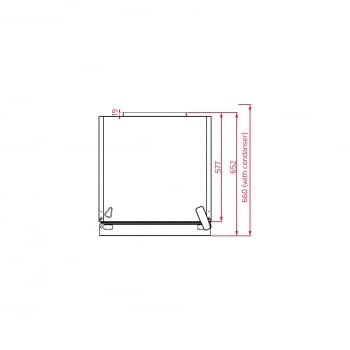 Frigorífico Combi Teka RBF 78620 (113400006) en Cristal Negro, de 200 x 60 cm y 360 L, No Frost | Aire fresco IonClean | Clase A++ - 5