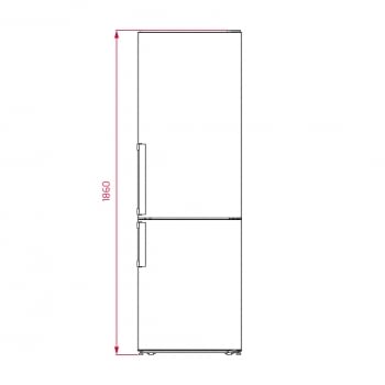 Frigorífico Combi Teka RBF 78620 (113400004) Inoxidable, de 186 x 60 cm y 324 L, No Frost | Aire fresco IonClean | Clase A++ - 12