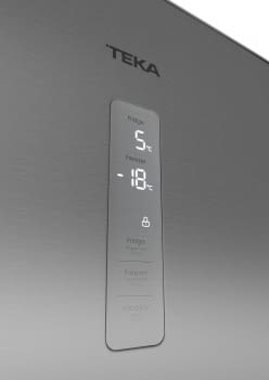 Frigorífico Combi Teka NFL 450 S (113410000) Inoxidable, de 200 x 60 cm y 316 L, No Frost | Clase A+++ - 4