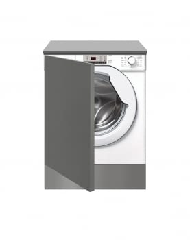 Lavadora Teka LI5 1280 (40830060) Integrable de 8 Kg a 1200 rpm con 15 programas | Clase  A.++ - 2