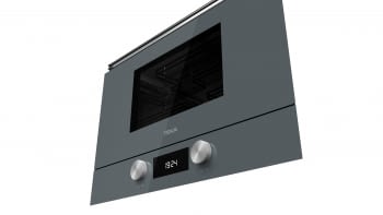 Microondas Teka ML 8220 BIS (112030002) en Cristal Gris, Integrable con base cerámica y 5 niveles de potencia  con Grill a 1200 W - 5