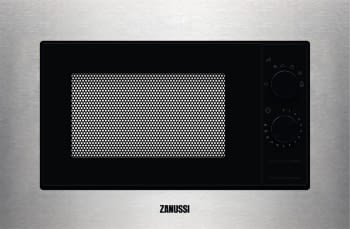 Microondas Zanussi ZMSN5SX Semi integrado, con plato giratorio y 6 niveles de potencia a 700 W