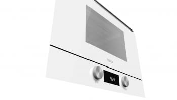Microondas Teka ML 8220 BIS (112030000) en Cristal Blanco, Integrable con base cerámica y 5 niveles de potencia  con Grill a 1200 W - 6