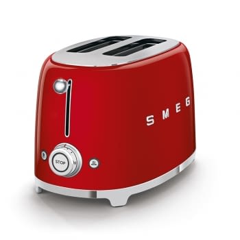 Tostadora Vintage SMEG TSF01RDEU | 2 Rebanadas | Color Rojo | Estilo 50 Style - 2