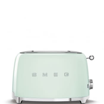 Tostadora Vintage SMEG TSF01PGEU | 2 Rebanadas | Color Verde Agua | Estilo 50 Style