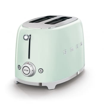 Tostadora Vintage SMEG TSF01PGEU | 2 Rebanadas | Color Verde Agua | Estilo 50 Style - 2