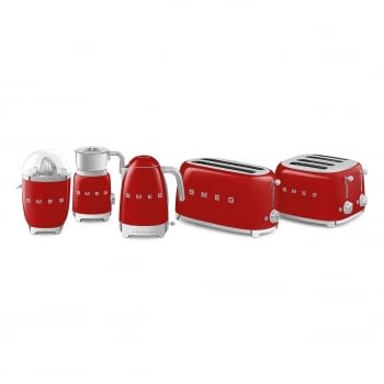 Tostadora Americana Vintage SMEG TSF03RDEU de 2000 W | 4 Rebanadas | Color Rojo | Estilo 50 Style - 3