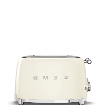 Tostadora Americana Vintage SMEG TSF03CREU de 2000 W | 4 Rebanadas | Color Crema | Estilo 50 Style - 2