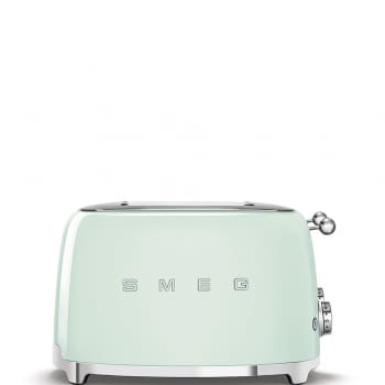 Tostadora Americana Vintage SMEG TSF03PGEU de 2000 W | 4 Rebanadas | Color Verde Agua | Estilo 50 Style - 2