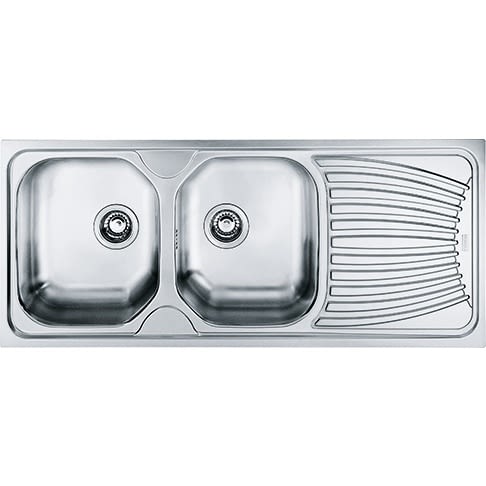 FRANKE OLX-621/D FREGADERO ENCASTRE INOX ESC. DERECHA - 