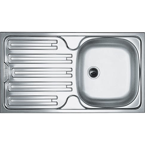 FRANKE COLIBRI CIX-611/D FREGADERO ENCASTRE INOX ESC. DERECHA - 