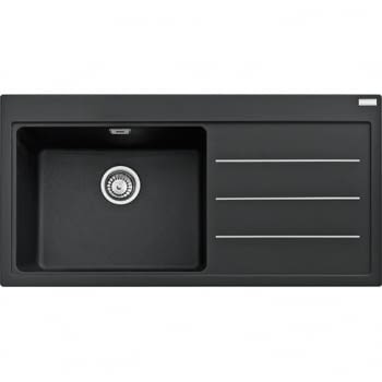 FRANKE MYTHOS FUSION MTF-611/D NEGRO ONYX FREGADERO ENCASTRE