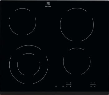 Placa Vitrocerámica Electrolux EHF6241FOK de 60 cm con 4 Zonas de cocción