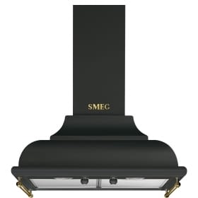 SMEG KC16AOE CAMPANA SELECCION CORTINA 60CM ANTRACITA LATON ENVEJECIDO