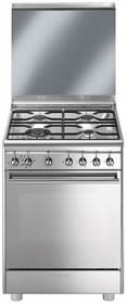 SMEG CX68M8-1 Cocina Gas Clasica 60cm 4 Fuegos Inox | Envío Gratis