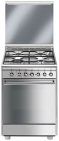 SMEG CX61GV9 COCINA GAS CLASICA 60CM 4 FUEGOS INOX