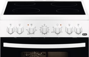Cocina Vitrocerámica Zanussi ZCV65201WA Blanca de 85 x 60 cm con 4 zonas y Horno Grill Multifunción Clase A - 3