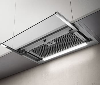 ELICA GLASS OUT IX/A/90 CAMPANA ENCASTRE INOX 90CM 559M3/H