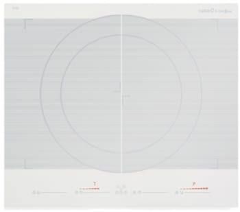 CATA CAN ROCA GIGA 600 WH INDUCCION BLANCA 4 ZONAS MAX 40CM