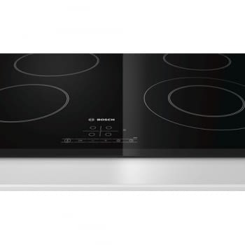 Placa Vitrocerámica Bosch PKF631B17E de 60 cm con 4 Zonas de cocción | TouchSelect | Serie 4 - 4