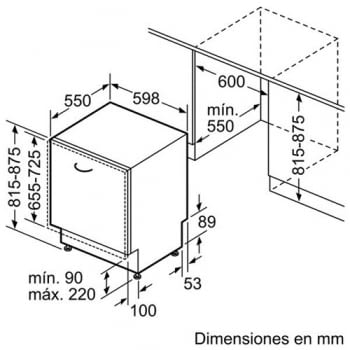 BALAY 3VF301NP LAVAVAJILLAS INTEGRABLE 12 SERVICIOS 52dB A+ | - 8