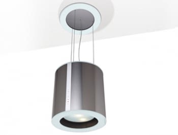 CATA MOON CAMPANA ISLA CILINDRICA INOX 40CM 645M3/H