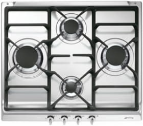 Placa Gas Smeg S60GHS 60cm 4 Fuegos Semifilo Inox | Envío Gratis