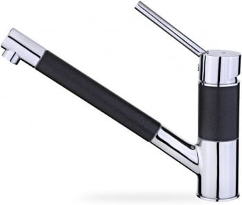 TEKA AUK 978 NEGRO METÁLICO GRIFO EXTRAIBLE CAÑO BAJO - 2
