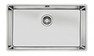 Fregadero bajo encimera de 80 cm con una cubeta con SilentSmart | Modelo 115000004 de TEKA - 