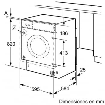 Bosch WKD28541EE Lavadora Función Secado Integrable 7kg Lavado 4kg Secado 1400rpm Promocionada - 5