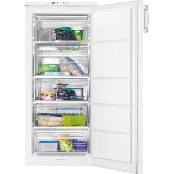 Congelador Vertical Zanussi ZFU19400WA Libre Blanco de 125 x 54.5 cm Apertura derecha reversible, PowerFreeze Clase A+ - 2