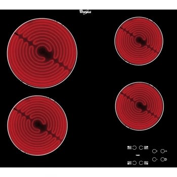 WHIRLPOOL AKT 8090/NE VITROCERAMICA 4 ZONAS MAX 21CM