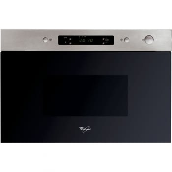 WHIRLPOOL AMW 493/1 IX MICROONDAS CRISTAL NEGRO INOX GRILL 22L MAGIC CRISP