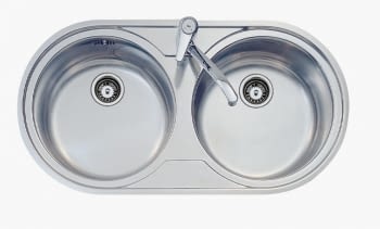 TEKA DUETTA 2C FREGADERO INOX 2 CUBETAS