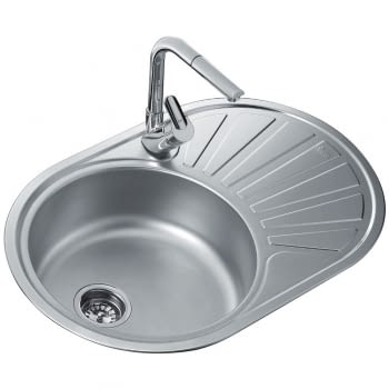 TEKA DR 77 1C 1E FREGADERO INOX 1 CUBETA + ESCURRIDOR - 2