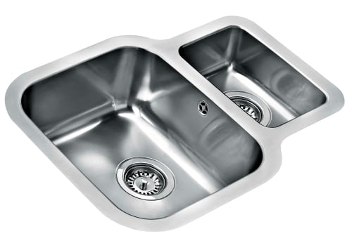 TEKA BE 1 1/2C 625 REV FREGADERO INOX 2 CUBETAS BAJO ENCIMERA - 