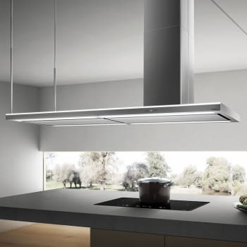 ELICA MOON IS IX/A/60X90 CAMPANA ISLA INOX 691M3/H - 3