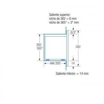 BALAY 3WMX1918 MICROONDAS INOX SIN GRILL 17L - 3