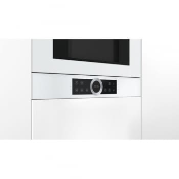 BOSCH BFL634GW1 MICROONDAS CRISTAL BLANCO SIN GRILL AP. IZQUIERDA 21L promocionado - 3