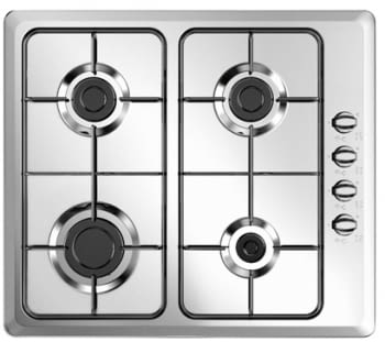 VITROKITCHEN PLACA GAS INOX EN6LIN GAS NATURAL