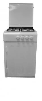 VITROKITCHEN CB550PBB COCINA GAS BUTANO BLANCA P.BOMBONAS 50X58CM 4 FUEGOS